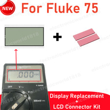 For Fluke 75 Portble Digital Multimeter LCD Display Screen Replacement Parts NEW