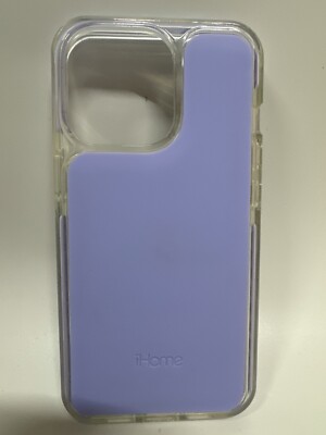 iHome  Velo Silicone Impact Case for iPhone 13 Pro, Lavender