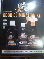 Dead Down Wind Black Premium Oder Elimination Kit  3pk  207022  READ!!