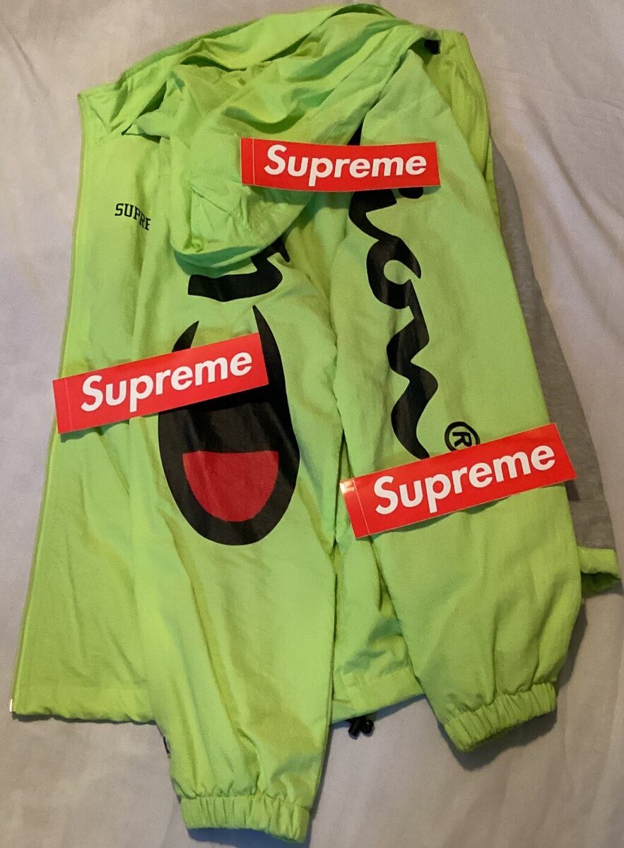Supreme Champion Track Suit Collab. Neon Green Size Med Supreme Champion Track Suit Collab. Neon Green Size Med