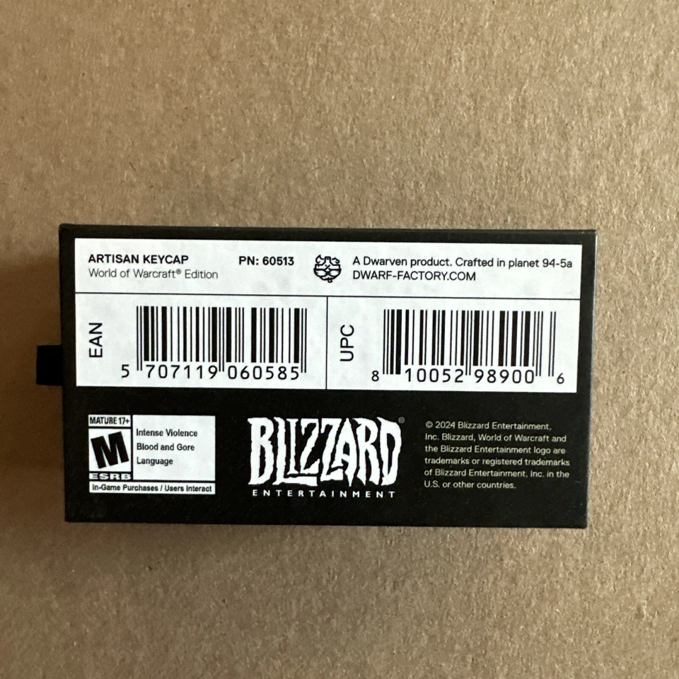 SteelSeries Artisan Keycap World of Warcraft Edition Lava Red Sealed New IN HAND - Image 3 of 3