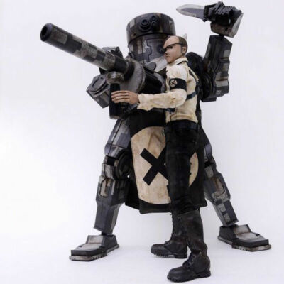 NEW Figure ThreeA 3AA Exclusive WWR Evol Battlechild and Caesar