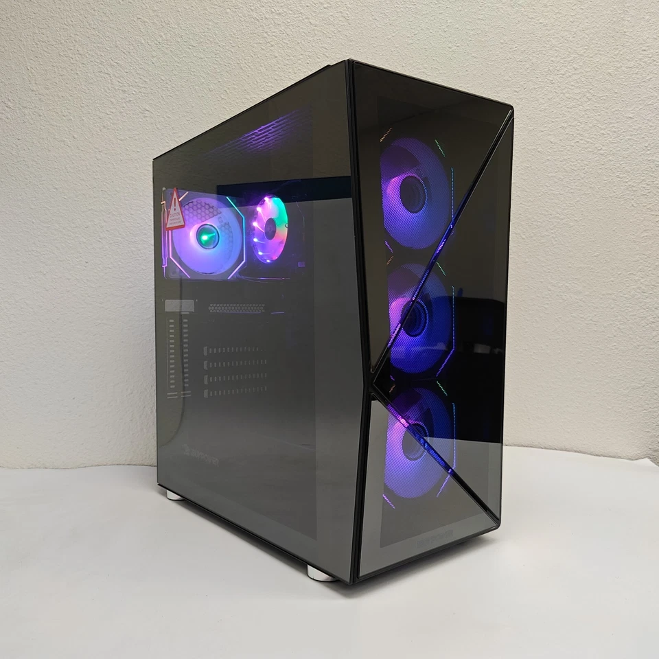 Custom ARGB Gaming Desktop PC i7 up to 64GB RAM 1TB SSD NO GPU Windows 11 - Image 4 of 4