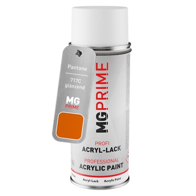 Pantone 717C Orange Spraydose 400 ml glänzend schnelltrocknend