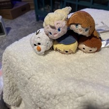 Disney Tsum Tsum Frozen Mini Plush Set of 5 NEW WITH TAGS