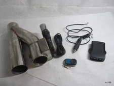 Universal 2.5" 304 Stainless Steel Exhaust Valve System Kit w/Remote, Cut Wires