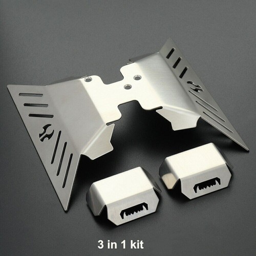Stainless Steel Axle Protector Chassis Armor Skid Plate For Axial Capra 1.9 UTB - Picture 2 of 15