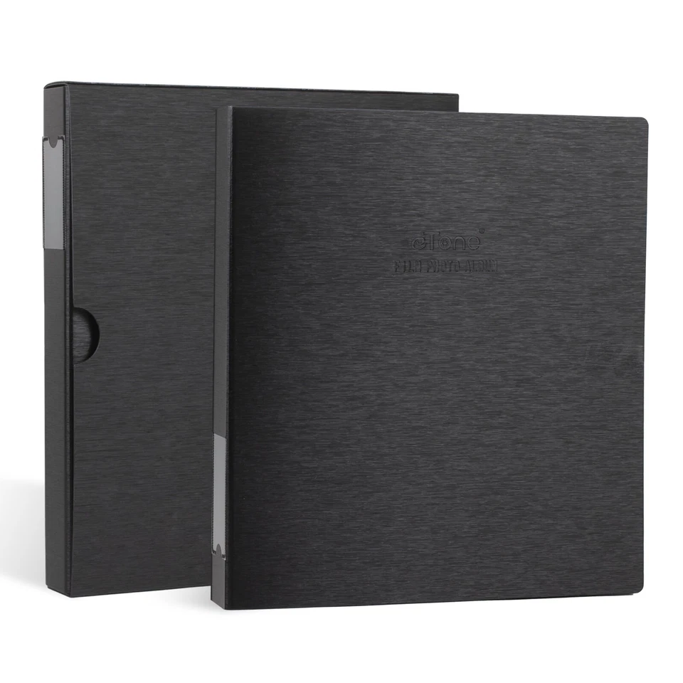 Bolsa de película de archivo libre de ácido álbum 135 35 mm páginas negativas bolsa de película de carpeta de 3 anillos Foto 3 de 4