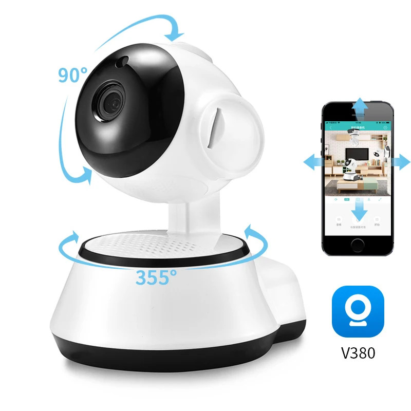 V380 Pro Telecamera WiFi Interno Design e Sicurezza Intelligente