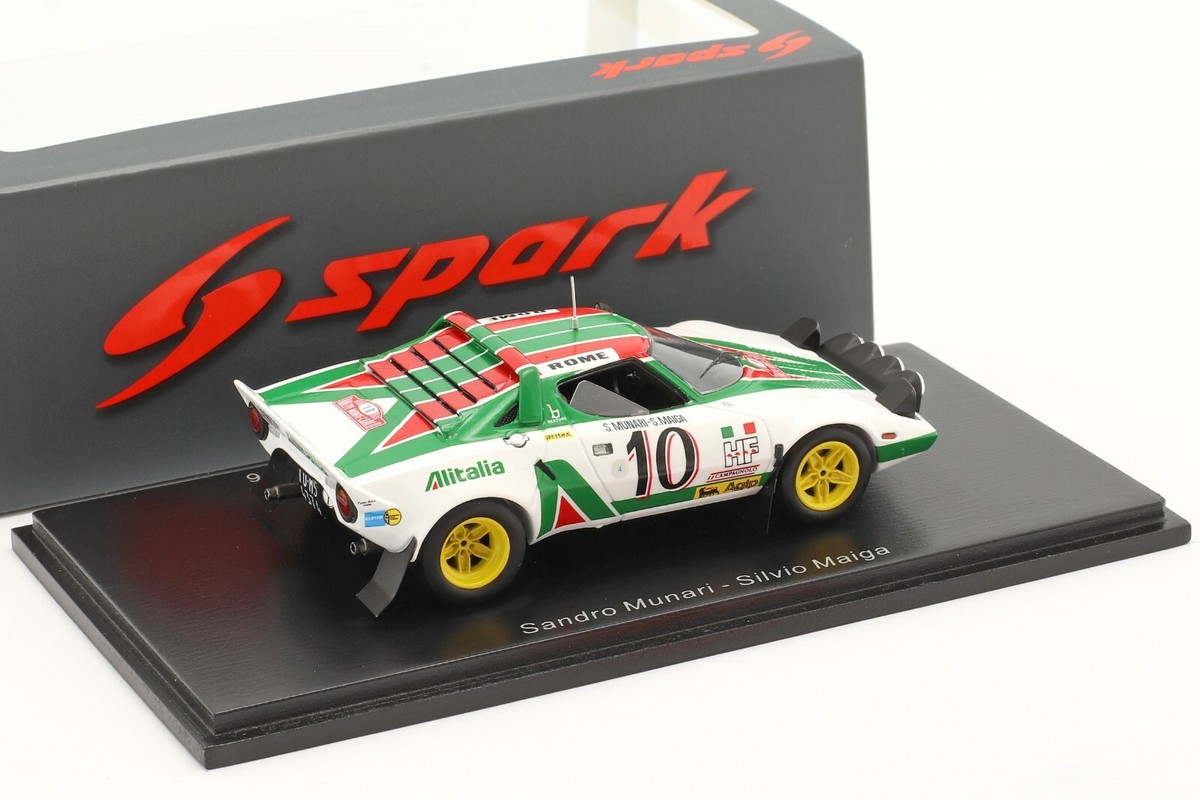ミニカー hpi 1/43 Lancia Stratos HF Tour de Corse HPI 1/43 Lancia Stratos HF #2 WRC Tour de Corse 1974 Rally