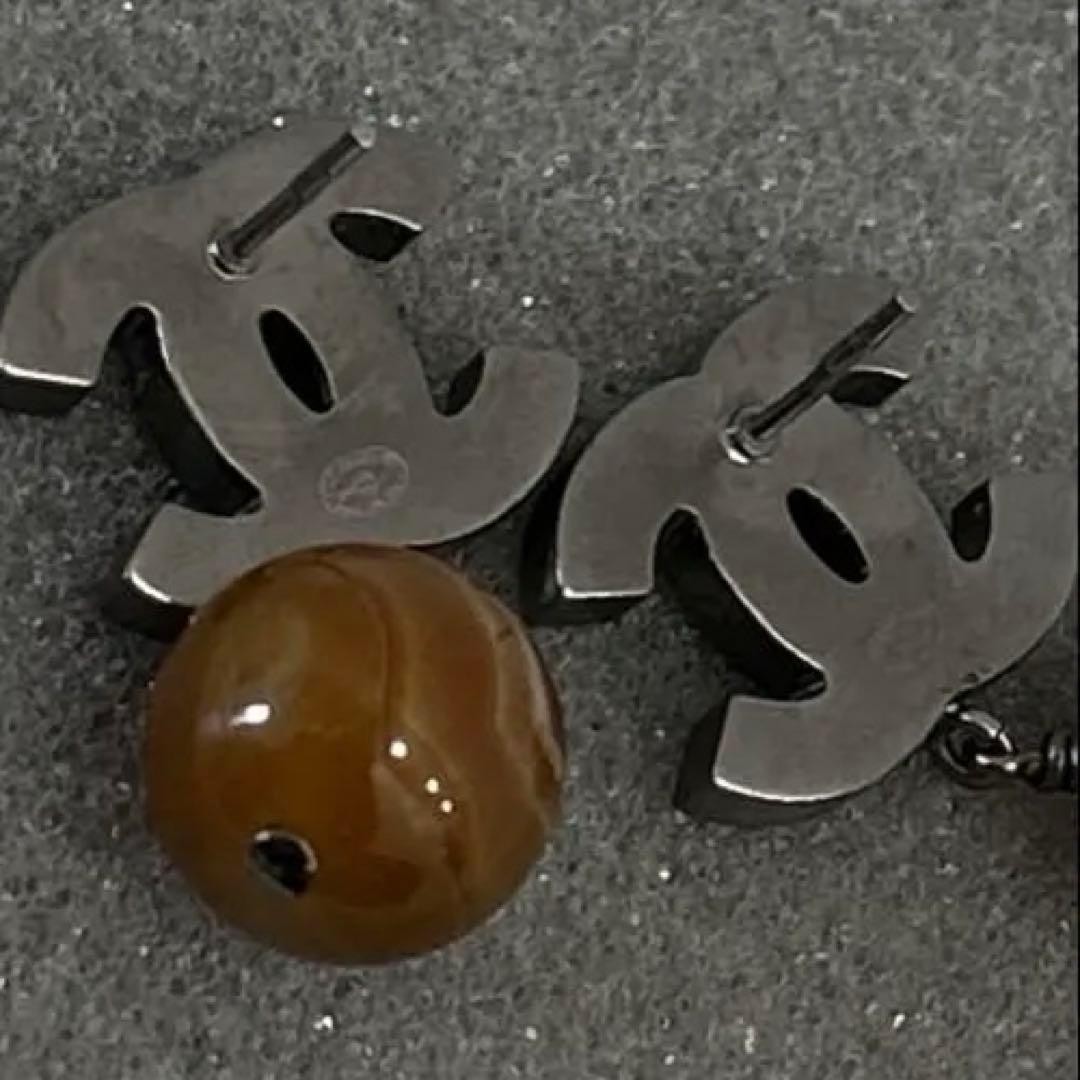CHANEL Earrings Here Mark - image 7