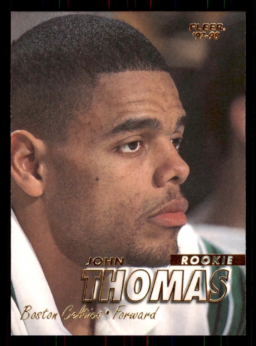 1997-98 Fleer #315 John Thomas Boston Celtics