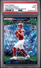 2024 PANINI PRIZM FIREWORKS GREEN WAVE #24 JAYDEN DANIELS ROOKIE RC PSA 9