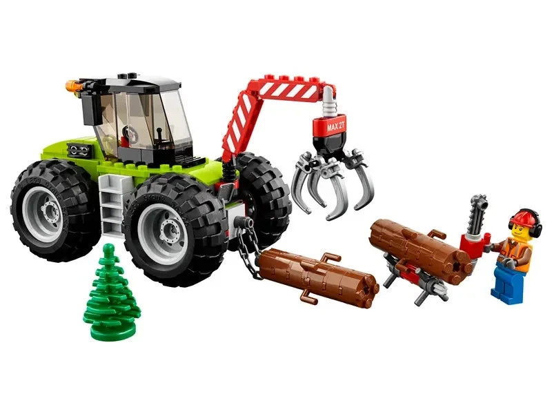 == 60181 == Forest Tractor=New Rare RETIRED SET = - Image 2 of 4