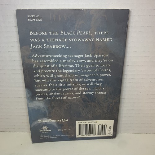 Lot (5) Pirates of the Caribbean JACK SPARROW Junior Novels Paperbacks 1-4, 10 - Picture 4 of 15