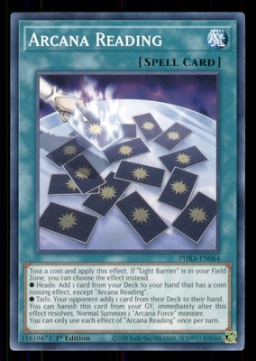 Yugioh Arcana Reading #PHRA-EN064 Phantom Rage LP