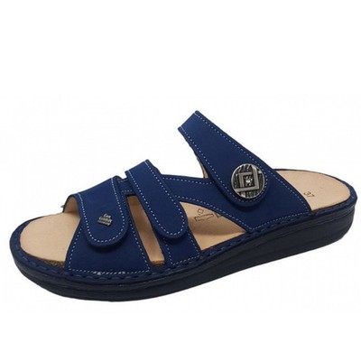 Finn Comfort Ayueda Damen Pantolette in Blau