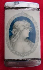 ANTIQUE MATCHSAFE - Celluloid - Ross W. Weir & Co.