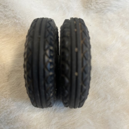 1950s Doepke Model Toys Rossmoyne Firetruck Rear Wheel - Picture 4 of 6
