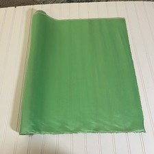 SILK BRIGHT GREEN FABRIC 11 Yards x 22 Inches Wide or 396 Inches x 22 Wide