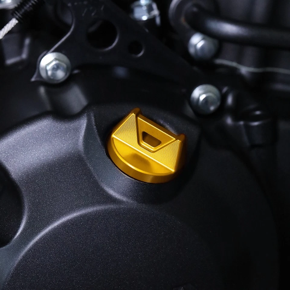 Tapón de rosca de llenado de aceite de motor para Kawasaki Ninja 400 500 650 ZX4R 4RR 1000SX Foto 4 de 4