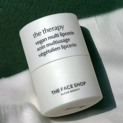 THE FACE SHOP The Therapy Vegan Multi Lipcerin 15ml Lip Treatment Care K-Beauty