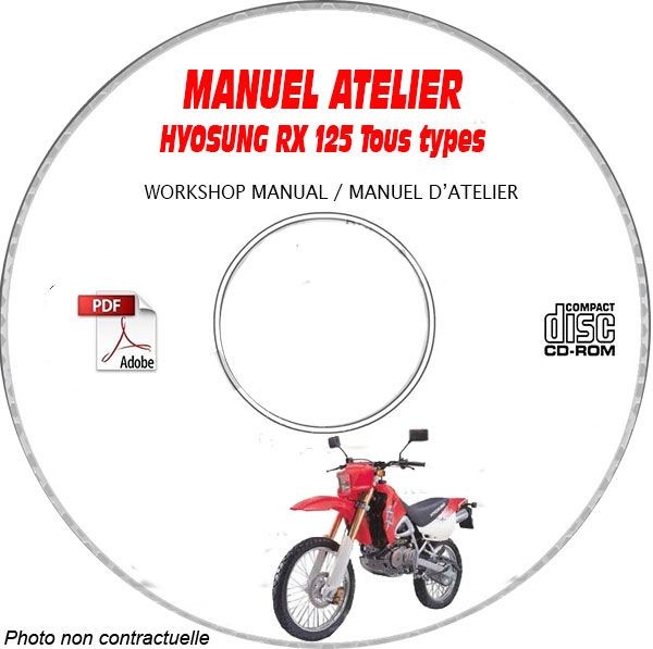 Trouvez la bonne référence pour Hyosung RX 125 avec ce catalogue de pièces CD-R