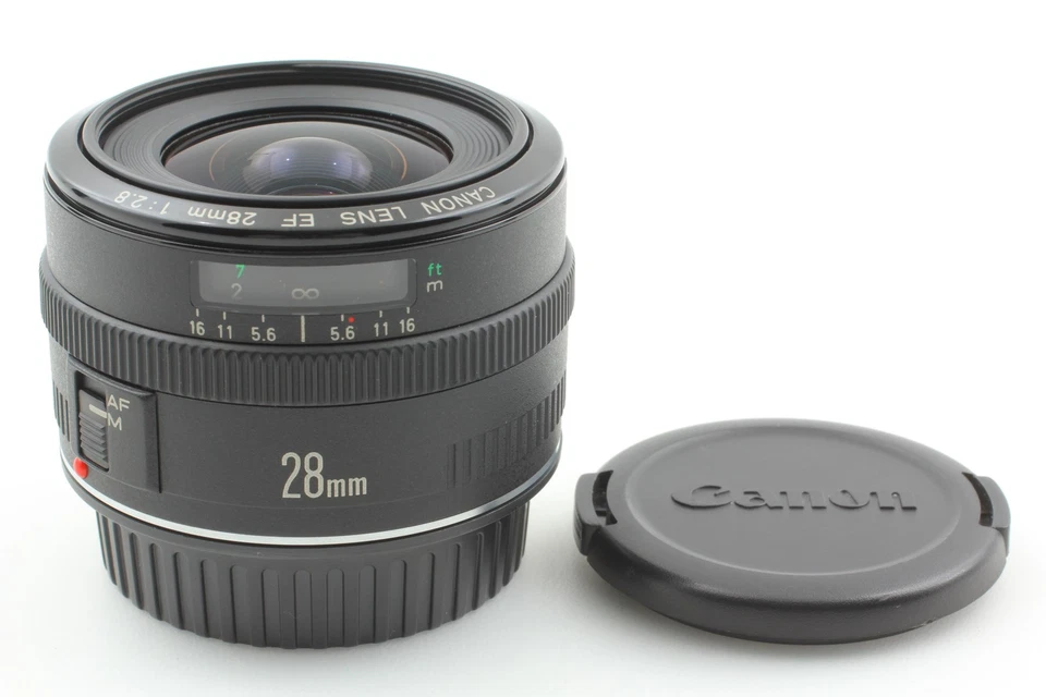 [ MINT /w] Canon EF 28mm F2.8 Wide Angle Prime AF Lens for SLR Camera From JAPAN - Image 2 of 4