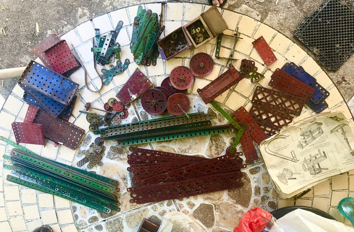 Gros Lot De Meccano Vintage En Métal - Collectionneur