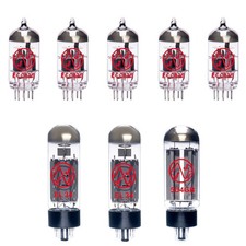Kit Valvola di Ricambio per Mesa Boogie Stiletto Ace (4 x ECC83 1 x Bilanciato EC...
