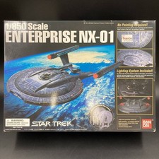 BANDAI STAR TREK U.S.S. ENTERPRISE NX-01 1:850 1/850 SCALE MODEL KIT NEW