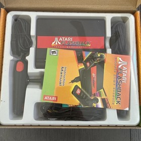 Atari Flashback Classic Game Console Plug & Play 20 GAMES Built In - 1st Edition