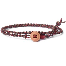 Adjustable Boho Surfer Wrap Bracelet Women  Men - Handmade Rope Bracelet wit...