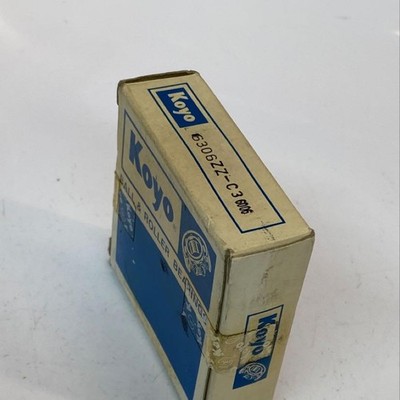Koyo 6306ZZ-C3 Deep Groove Ball Bearing 30X72X19mm 