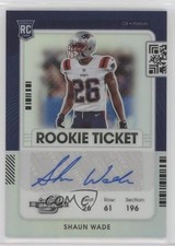 2021 Panini Contenders Optic Rookie Ticket Silver Prizm Shaun Wade #181 Auto z4k