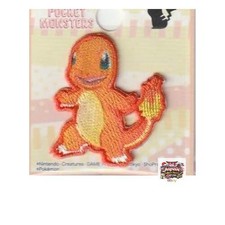Inagaki Clothing Pokemon Patch Sticker Seal Iron-on/Dual-use Charmander POS003
