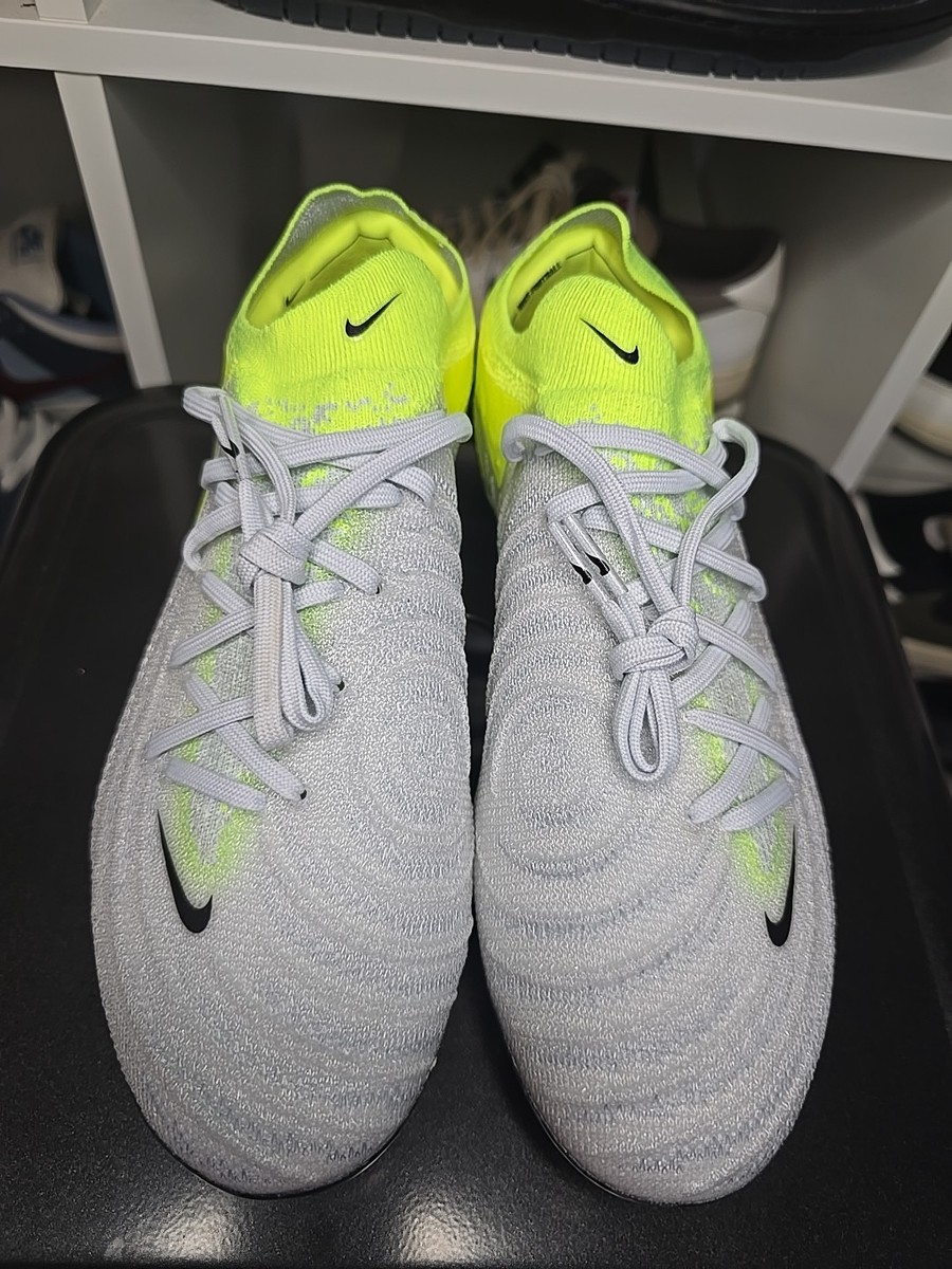 Size 6M- Nike Phantom GX 2 Elite FG Pack Grey Volt Pack NBY 