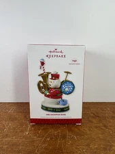 Hallmark One Snowman Band Christmas Ornament Magic Sound Motion 2013