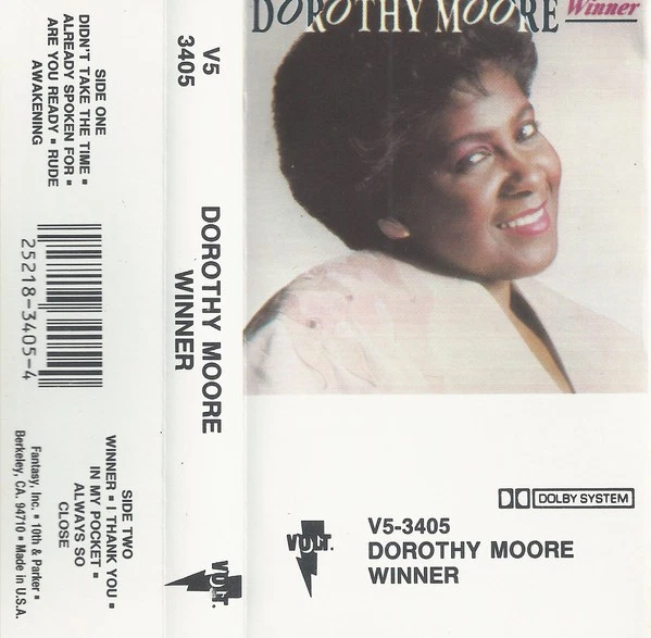 Dorothy Moore - Winner (Cass, Album) (Mint (M)) - 3819604106 - Image 2 of 4