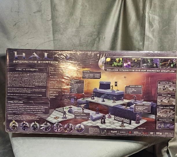 Juego de Estrategia Interactivo Halo con DVD B1 Juegos Unidad Base SIN ABRIR ¡NUNCA JUGADO! Foto 2 de 4