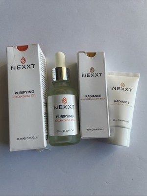 NEXXT Beauty Miami Purifying Calendula Oil 1 fl oz + FREE RADIANCE EYE BALM   