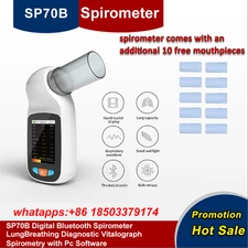 Spirometer Pulmonary Function Spirometry,Handheld Digital Bluetooth