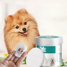 Pet Eye Wipes 130ct Tear Stain Remover Wet Wipes for Cats Dogs USA