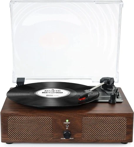 UDREAMER UD001 Vinyl Player Record Player with Built-in Speakers NEW - B23