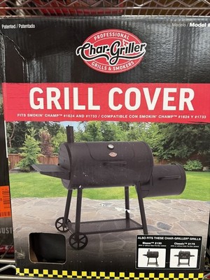 Char-Griller Grill Cover - Black 1655 