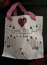 NEW BOOTS NO 17   NAIL BAR IN A BAG  NAIL POLISH X 2, NAIL FILE AND NAIL ART 