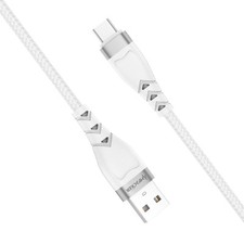5 ft. Premium Nylon Braided USB-C to USB-A High-Speed Charge Sync Cable -