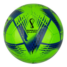 adidas Rihla Club FIFA World Cup Qatar2022 Ball Size 5 Green/Blue