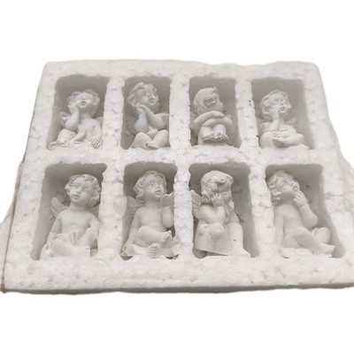 Nordstern Engel Figuren 8er Set Tischdekoration je etw unter 3 cm hoch