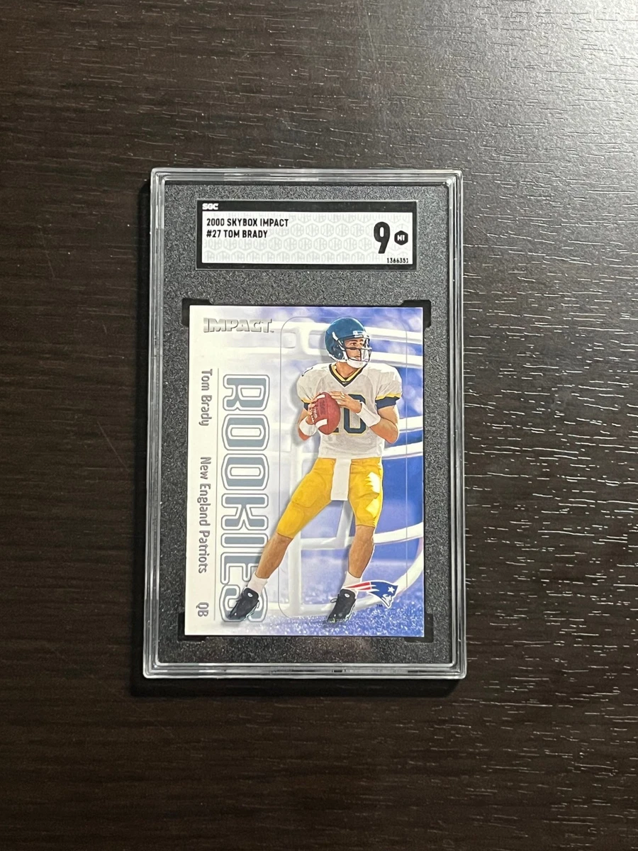 SkyBox Tom Brady Football Sports Trading Cards & Accessories for